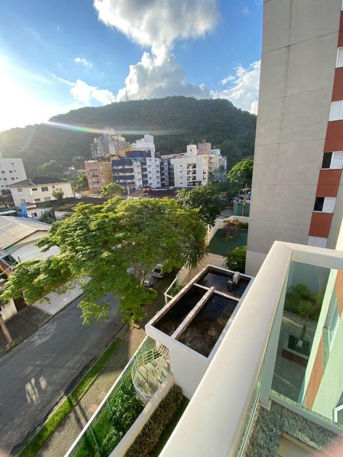 Apartamento Na Praia De Enseada غوارويا المظهر الخارجي الصورة